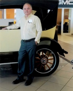 Gary Mawhinney with car