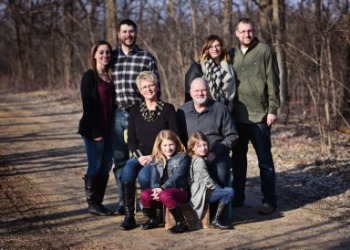 Gary and Carla Nelson and family