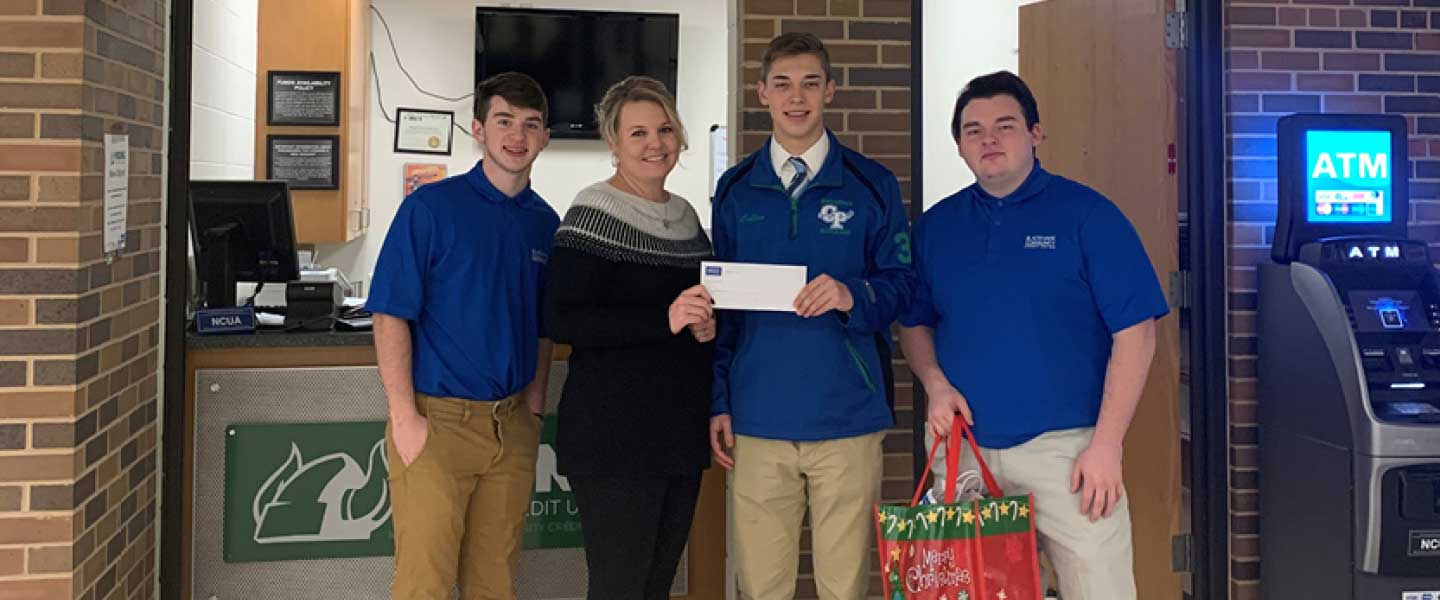 Blackhawk Community Credit Union student branches in Janesville Parker and Craig High Schools